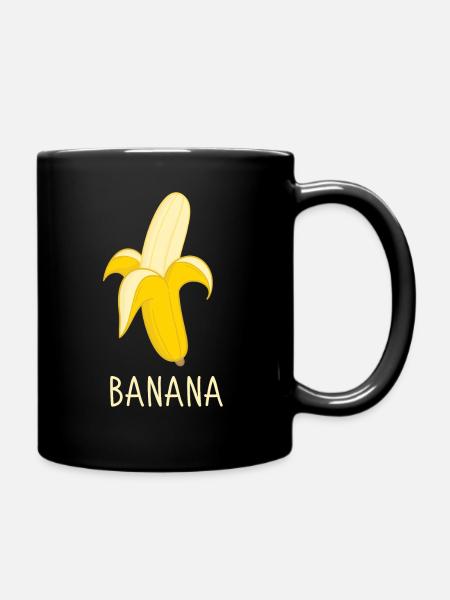 Banane banane - Mug uni - noir