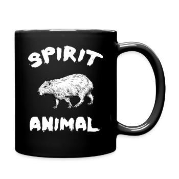 CAPYBARA - Tasse einfarbig - Schwarz - Rechts