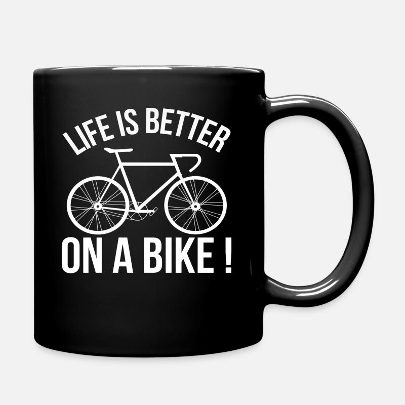 racer - Full Colour Mug - black