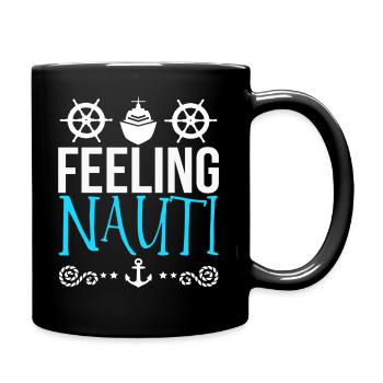 boat - Full Colour Mug - black - Right