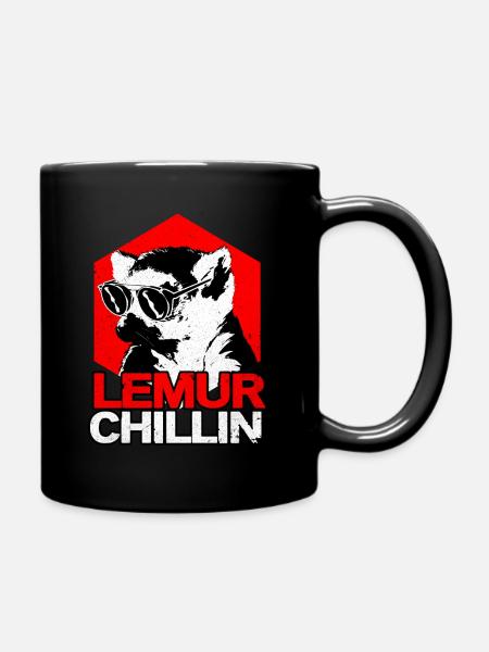 Lemur - Mug uni - noir