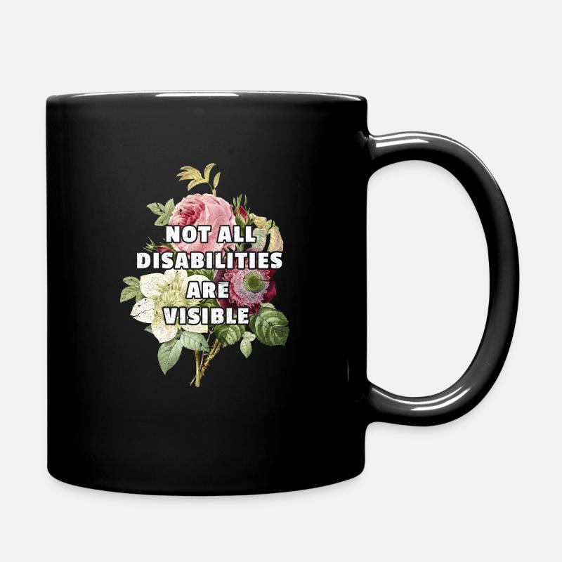 Fibromyalgie - Tasse einfarbig - Schwarz