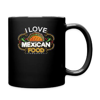 Nourriture mexicaine Mexique Taco Tacos Burrito - Mug uni - noir - Droite