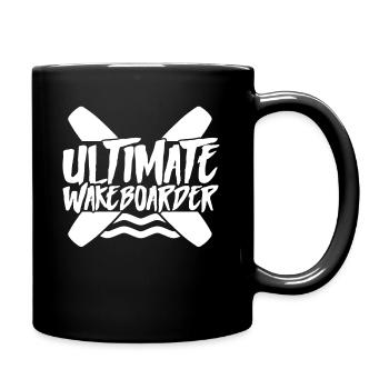 Sport Wakeboard Wakeboard Wakeboard Ski nautique - Mug uni - noir - Droite