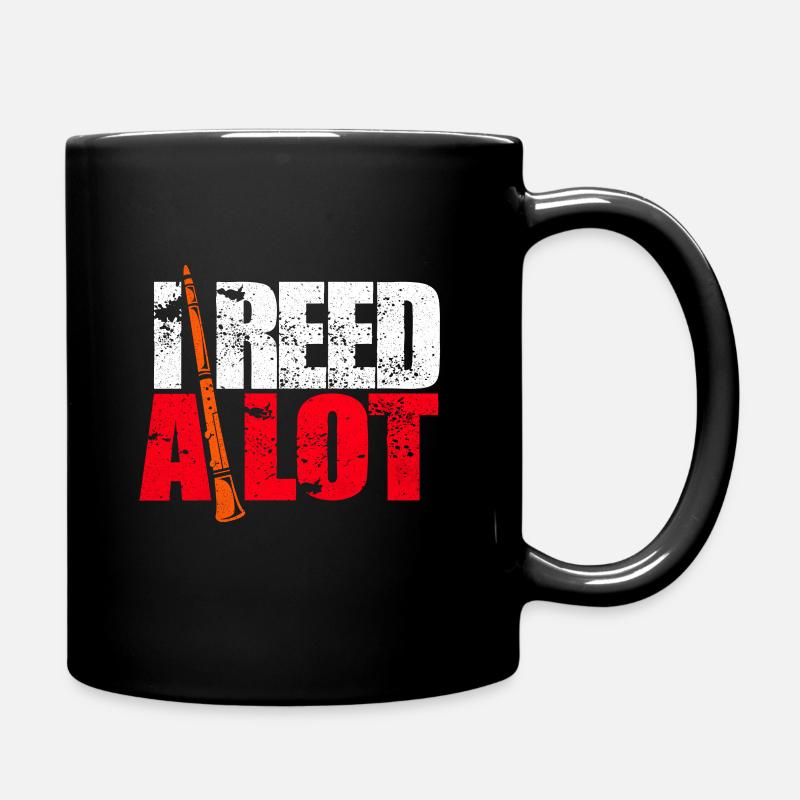 Fagott - Tasse einfarbig - Schwarz