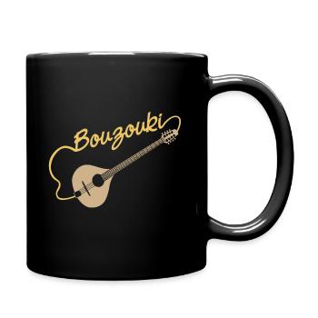 Bouzouki - Mug uni - noir - Droite