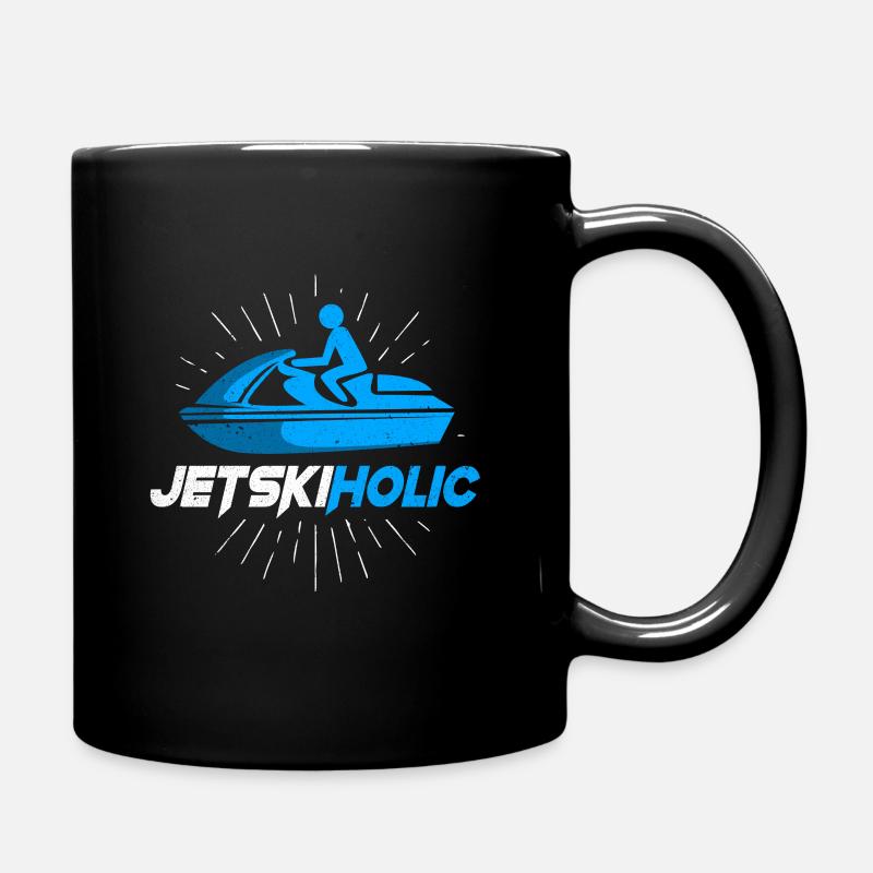 Jet ski - Full Colour Mug - black