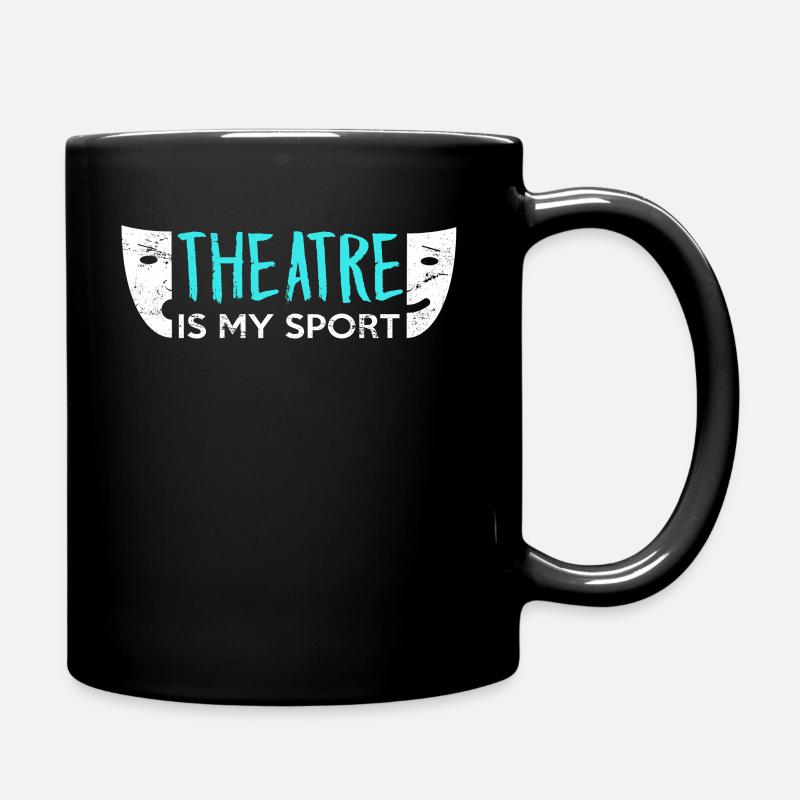 théâtre - Mug uni - noir