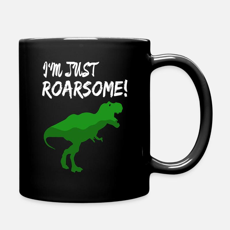T-Rex - Tasse einfarbig - Schwarz