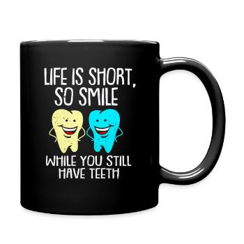 Dentist - Full Colour Mug - black - Right