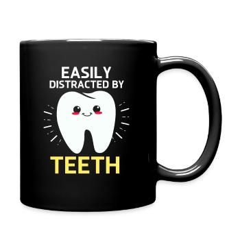 Dentist Gift Dentist Dentist Dentist - Full Colour Mug - black - Right