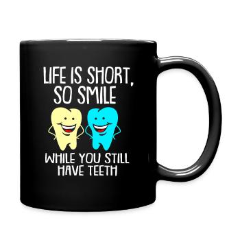 Dentist Gift Dentist Dentist Dentist - Full Colour Mug - black - Right