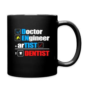 Dentist Gift Dentist Dentist Dentist - Full Colour Mug - black - Right