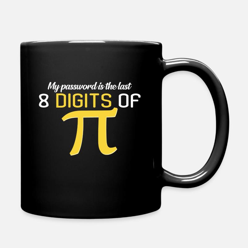 Mathematik - Tasse einfarbig - Schwarz