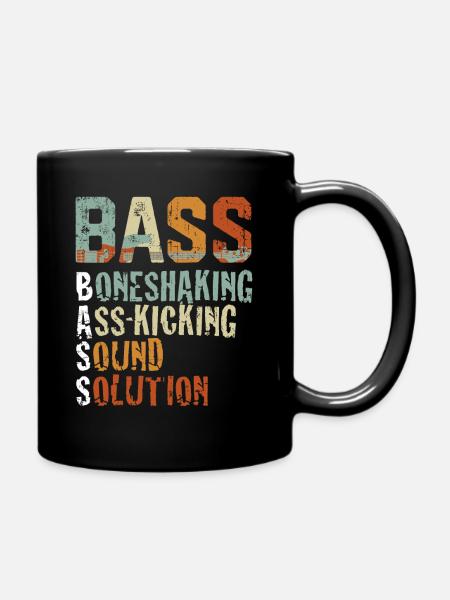 BASS Definition Gift pour le bassiste - Mug uni - noir