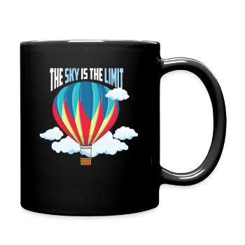 Balloon - Le ciel est la limite - Mug uni - noir - Droite