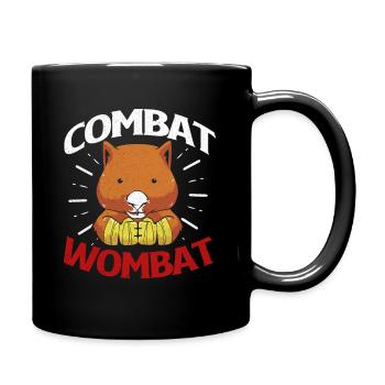 Wombat - Full Colour Mug - black - Right