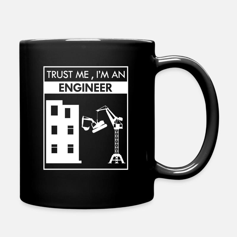 Ingenieur Maschinenbau Student Studium - Tasse einfarbig - Schwarz
