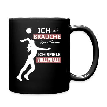 Volleyballer Shirt · Volley Club · Volley Gift - Full Colour Mug - black - Right