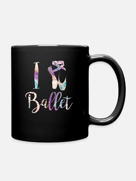 ballet - Full Colour Mug - black
