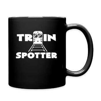 cheminot - Mug uni - noir - Droite