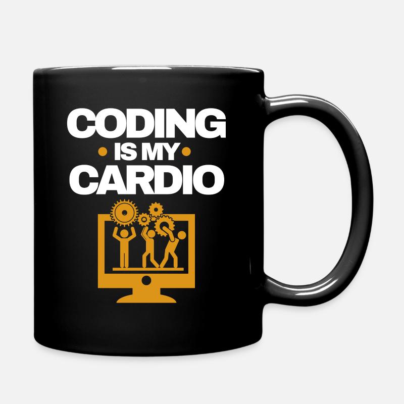 Software Developer - Full Colour Mug - black