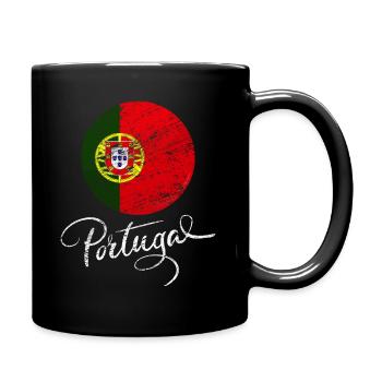 Portugal - Mug uni - noir - Droite
