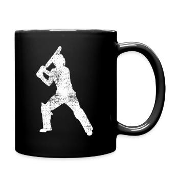 Cricket Player Cricket Player - Full Colour Mug - black - Right
