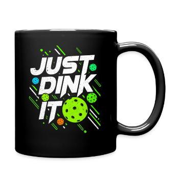 Pickleball - Full Colour Mug - black - Right