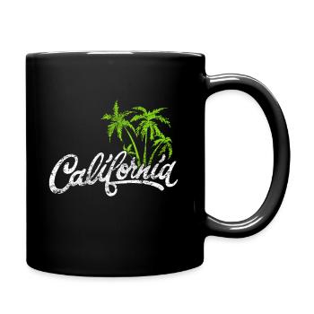 California - Full Colour Mug - black - Right