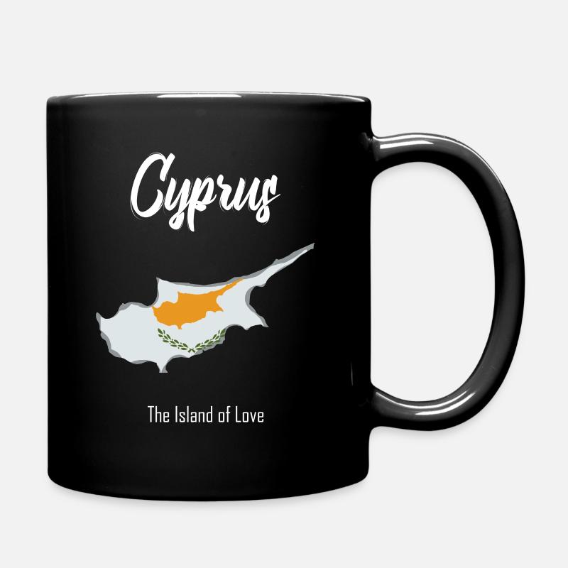Cyprus - Full Colour Mug - black