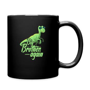 Grand frère - Mug uni - noir - Droite