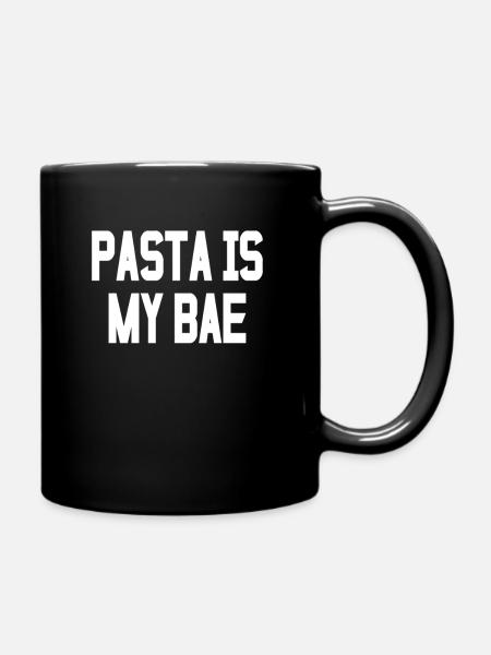 Pasta - Tasse einfarbig - Schwarz