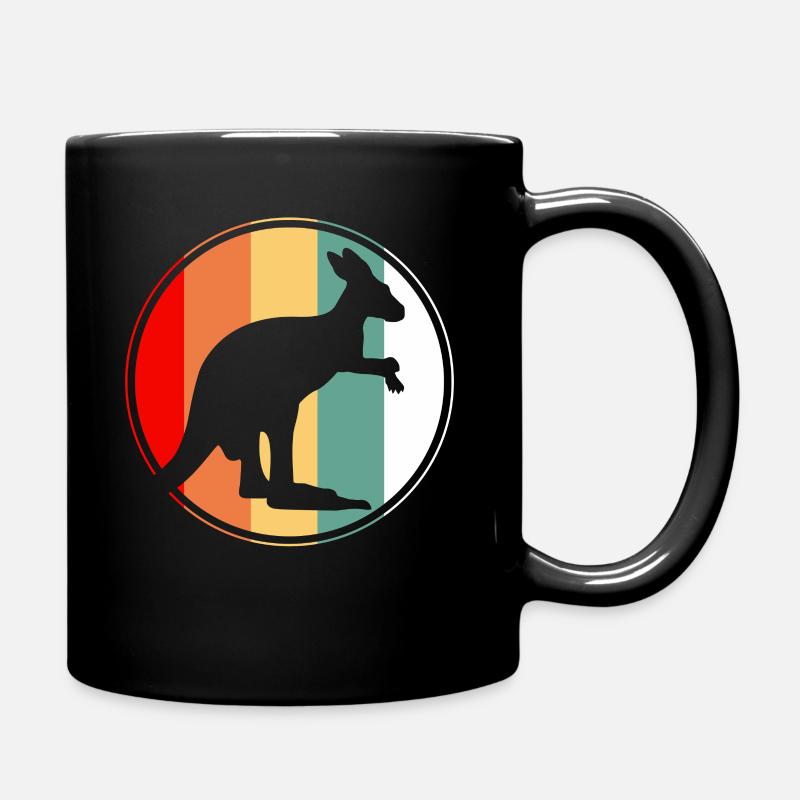 Kangourou Australie - Mug uni - noir