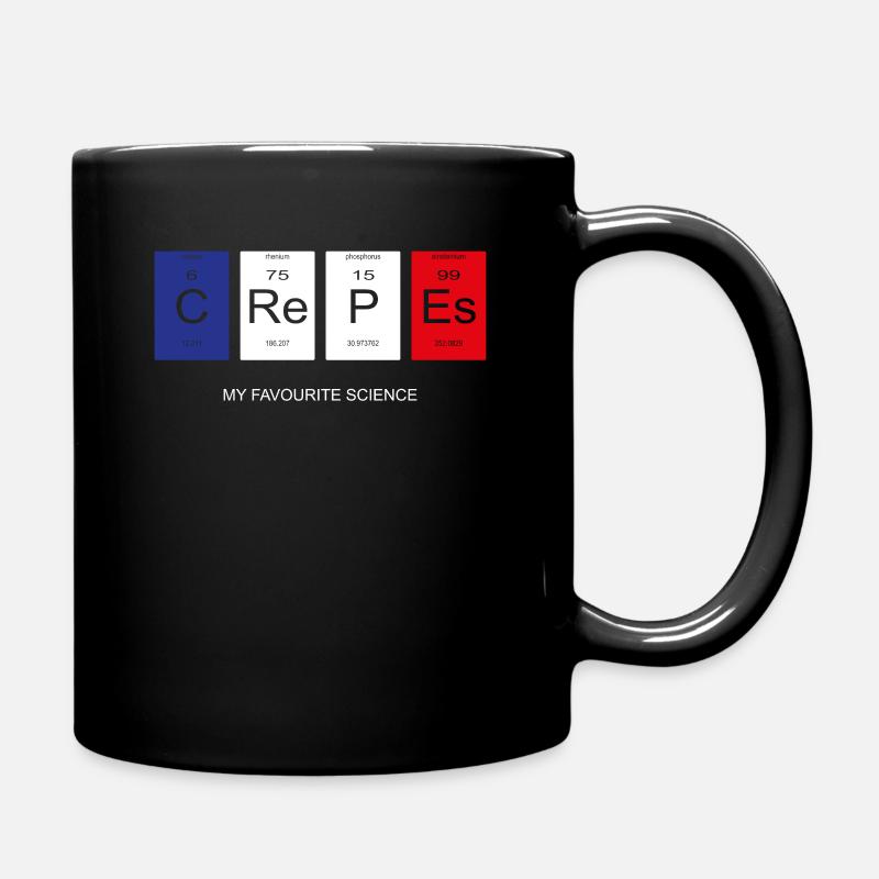 crêpes crêpes crêpes cadeau - Mug uni - noir