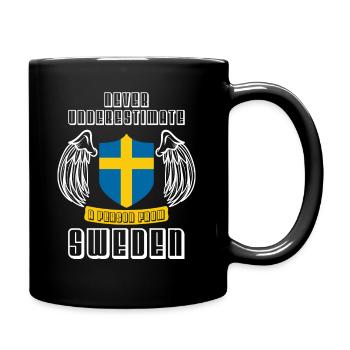Suède - Mug uni - noir - Droite