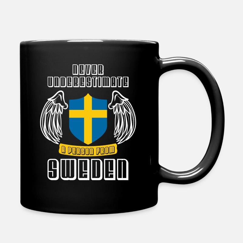 Suède - Mug uni - noir