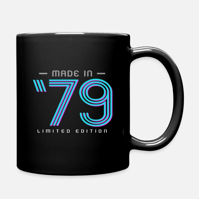 1979 - Tasse einfarbig - Schwarz