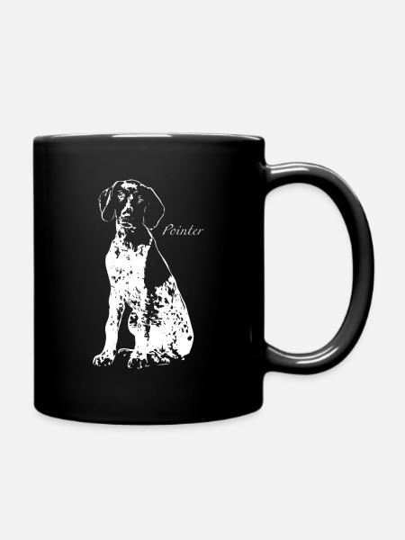 Pointer - Tasse einfarbig - Schwarz