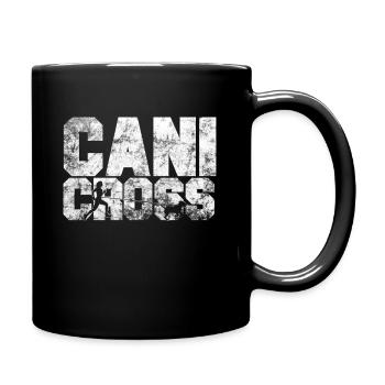 Canicross | Dog Sport Fitness Jogging Gift - Full Colour Mug - black - Right