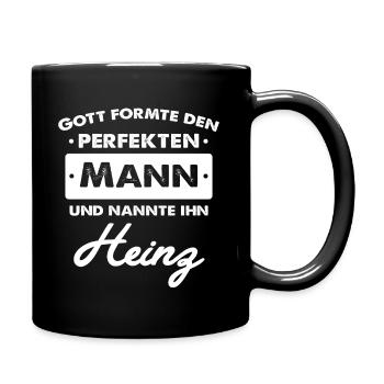 Heinz - Tasse einfarbig - Schwarz - Rechts