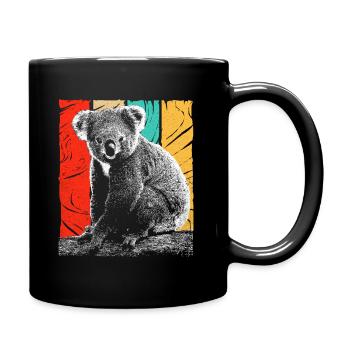 Koala - Mug uni - noir - Droite