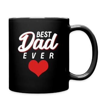 Cadeau fête des pères Papa Père Cadeau de fête - Mug uni - noir - Droite