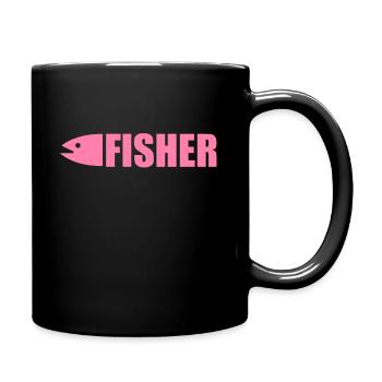 Poissons Poissons Poissons Pêche - Mug uni - noir - Droite