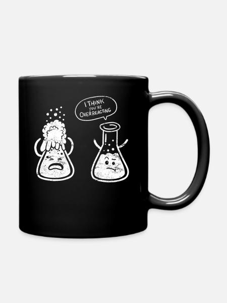 Professeur de vendange pour chimie-geek-physique-biologie - Mug uni - noir