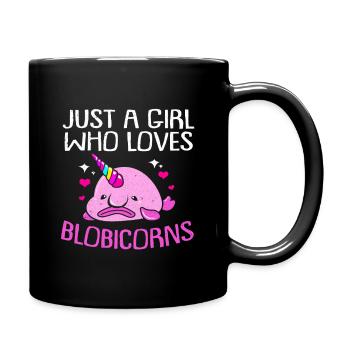 Blobfish - Full Colour Mug - black - Right