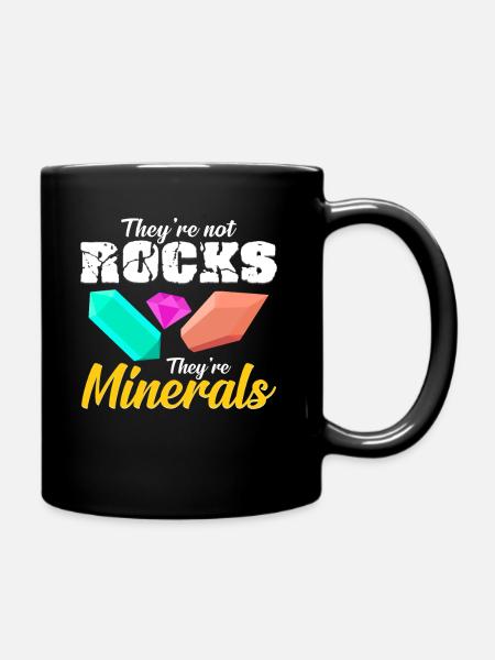 minéral - Mug uni - noir