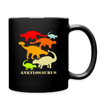 Ankylosaurus - Full Colour Mug - black - Right