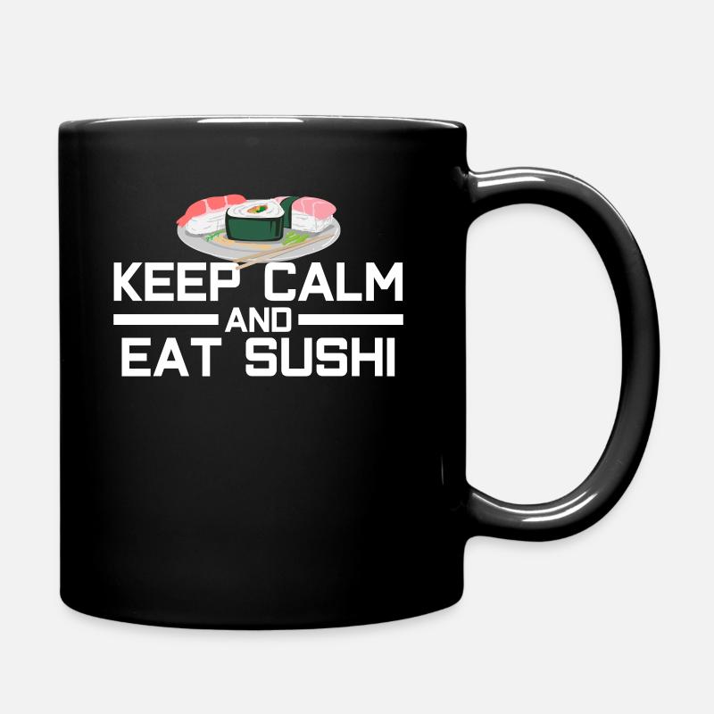 Sushi Sushi Sushi - Mug uni - noir