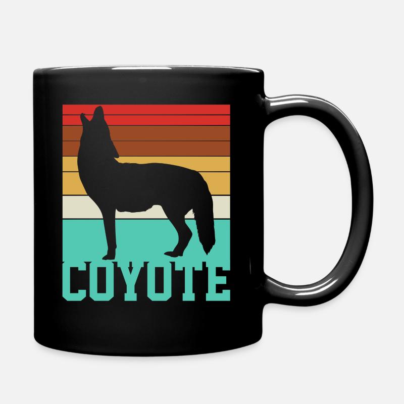 Coyote Coyote Coyote - Mug uni - noir